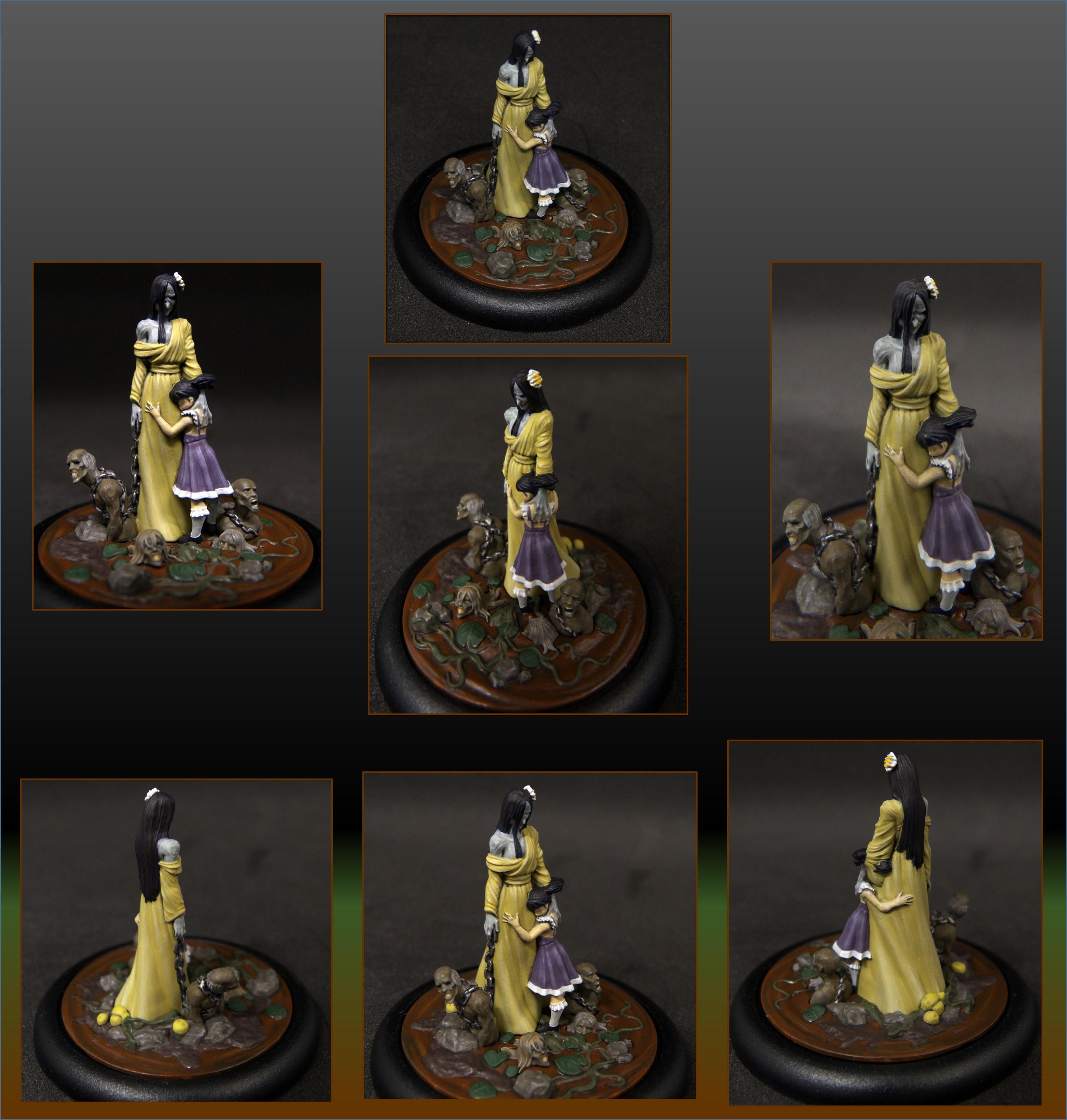 Malifaux Resurrectionists Undead Wyrd Miniatures Jaakuna Ubume